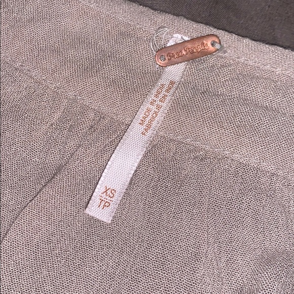 Free People snap cross over top w details - Picture 6 of 7